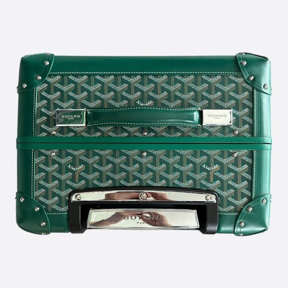 Goyard Green Bourget PM Trolley Case - Picture 5 of 8
